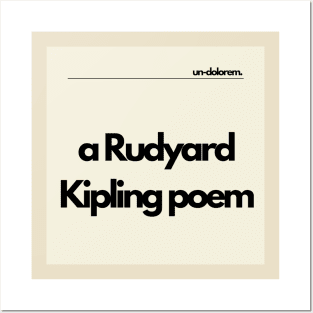 Un-Dolorem Light - a Rudyard Kipling Poem Posters and Art